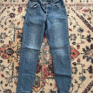 Levi’s Blue Denim Skinny Jeans W 24 L30